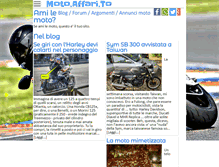 Tablet Screenshot of moto.affari.to