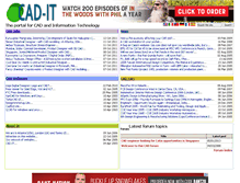 Tablet Screenshot of cad.affari.to